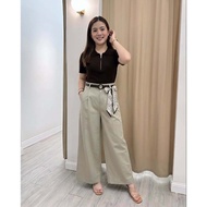 Kirk Premium Belted Pants