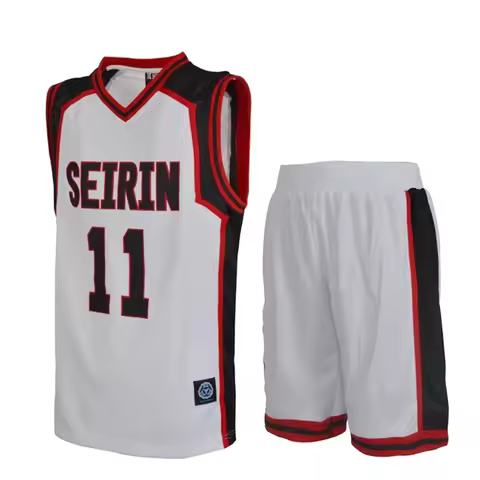 Kuroko no Basket Basuke Anime Cosplay Uniform SEIRIN Basketball 10 11 Kagami Taiga Jersey Set Sports