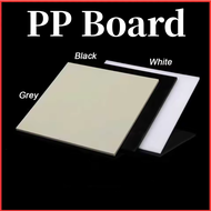 Wear-Resistant PP Board Plastic Sheet Tank Plank Press Backing Plate Thick 1-10mm 200*200mm  210*297