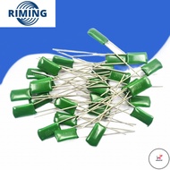 WOW 30 pcs Polyester film capacitor 100V 3.9NF 4.7NF 5.1NF 5.6NF 6.8NF 8.2NF 10NF 12NF 15NF 18NF 20N