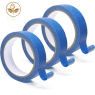 【hzswankgd2.sg】1Set Blue Painters Tape Multi- Medium Adhesive Paint Tape Safe Wall Painting, Edge Fi