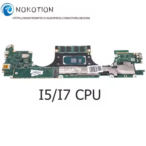NOKOTION L71986-601 L71986-001 For HP Spectre X360 13-AW Laptop Motherboard With I5/I7 CPU 16GB RAM 