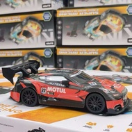 Xe điều khiển Mini Drift Ford Mustang 1:24 4WD +30km/h có nút tăng tốc có đèn trước sau có pin sạc
