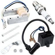 Engine Cdi Ignition Coil Magneto Stator Coil Spark Plug Kit For 2 Stroke 49cc 50cc 60cc 80cc Motor B