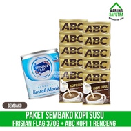 Paket Sembako Kopi Susu Frisian Flag 370G + Abc Kopi 31G 1