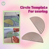 ANEKA - 3D Print Sewing Template Circle Sewing Circle Measuring/