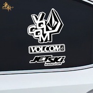 Creative Veneer Double Board Outdoor Ski Board Sports Sticker Reflective Waterproof Helmet Luggage S