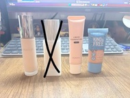 LUNASOL, RMK, Kirei&co, Rimmel Foundations 粉底液 粉底