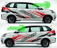 Stiker mobil avanza cutting stiker body samping avanza stiker full body mobil avanza xenia sigra