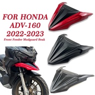 Motorcycle Front Fender Mudguard Beak Cowl Guard Extension Wheel Cover Fairing Accessories For HONDA ADV160 ADV 160 2022