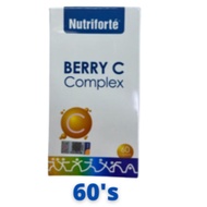 [TY PHARMACY] NUTRIFORTE BERRY C COMPLEX 60'S IMMUNITY EYE SKIN VITAMIN C
