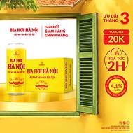 Bia Hơi Hà Nội - Thùng 24 lon 500ml