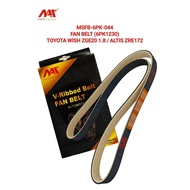 MEAUSU FAN BELT 6PK1230 TOYOTA WISH ZGE20 1.8 1.8CC / ALTIS ZRE172 6PK1230 MADE IN JAPAN