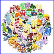 SQ3 50pcs HTF Happy Tree Friends Sticker Decoration Suitcase Trolley Case Notebook Thermos Car Water