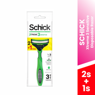 SCHICK Xtreme 3 Sensitive Disposable Razor 2s+1s