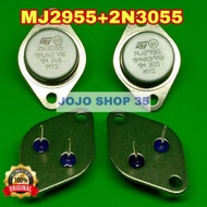 MJ2955 2N3055 (1SET) ASLI ORIGINAL 2N 3055 MJ 2955 (1SET) 2N-3055 +