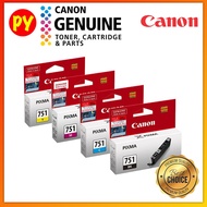 Canon CLI-751 PGI-750 (PGBK, B,C,M,Y, Grey, XL, Set) Original Ink Cartridge PGI750 CLI751 PGI 750 CL