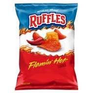 Ruffles Flamin'Hot Flavored potato chips Snack 184.2g,Date: October 31, 2026
