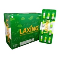 AMPUH LAXING box isi 10 strip Pelancar bab/Obat Pencahar/pelangsing perut