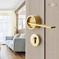 Gagang Pintu Rumah Minimalis Stainless Steel Gold Alumunium/ Pegangan