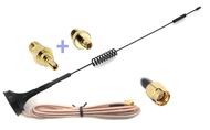 Universal Kit of 3G 4G LTE Dipole Antenna Wide Band 7dBi 698-2700Mhz Omni Directional GSM on Magneti