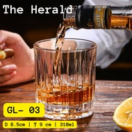 [1PC] THE HERALD Glass Crystal Cocktail Glass Whisky Scotch Irish