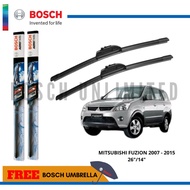Bosch AEROTWIN Wiper Blade Set for Mitsubishi FUZION 2007 - 2015 (26 /14 )