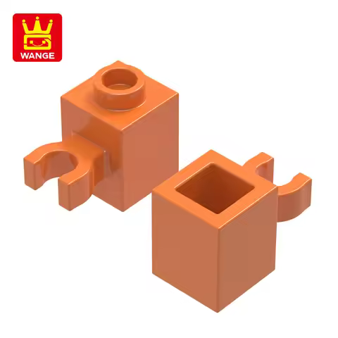 Wange 60475 50g/102pcs Modified 1 x1 with Open U Clip Block Moc Accessories Compatible with Bricks D