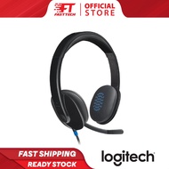 LOGITECH H540 USB Headset with High-definition Sound Quality, Noise Cancelling Mic & On-ear Controls