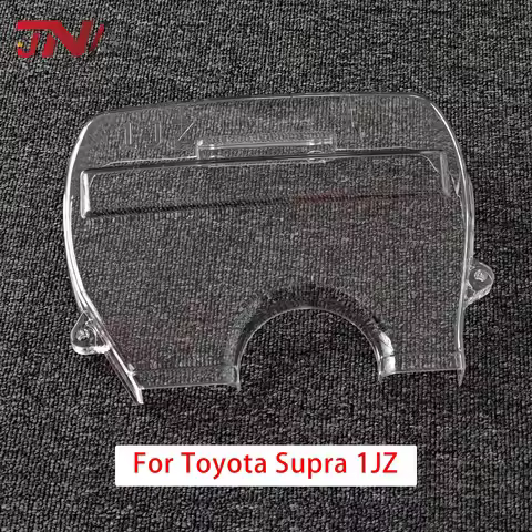 for 1JZ Lightweight Cam Timing Gear Cover Transparent Engine Pulley Cover PC-CGC02