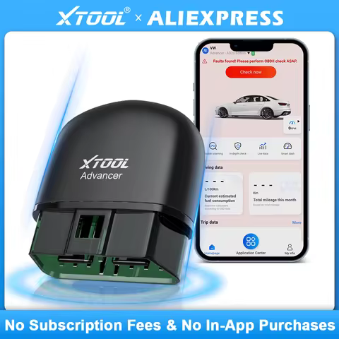 XTOOL Advancer AD20 Mini Bluetooth 5.0 OBD2 Scanner Full obd2 Functions Car Diagnostic Scan Tool Rea