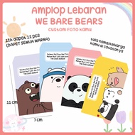 We Bare Bears Lebaran Envelope Custom Your Name