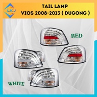Toyota Vios 2008 - 2013 (Vios Dugong) NCP93 Sonar Design Led Tail Lamp Albino With Red