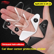 4 Pcs Mercedes Benz Car Door Corner Sticker Door Collision Protector for A B C E S Class GLB GLC GLE