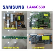 SAMSUNG LCD TV LA46C530 Power Board PSIV281510A BN44-00341A Main Board BN41-01490B Inverter Board V2
