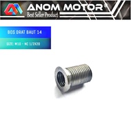 Bos drat / sok drat baut 14 Tap 1/2x201pcs