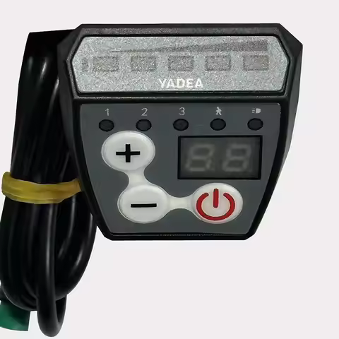 YADEA LED display 36V 48V E-bike Electric Scooter Accessories Bicycle Waterproof Connector Suitable 
