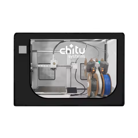 Chitusystems 3D Printer Enclosure for Bambu Lab A1/A1 Mini Combo FDM LCD Waterproof Protective Cover