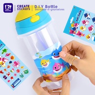 Kidztime DIY Water Bottle Kids Children Straw / Nozzle Drinking (380ml &amp; 550ml &amp; 530ml) [Free Stickers]