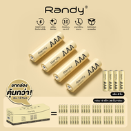 [2แถม1แผง]Randy Alkaline Battery ถ่านอัลคาไลน์ AAAแบตเตอรี่ ความจุสูง ถ่าน วิทยุ ของเล่น ไฟฉาย นาฬิก
