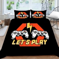 Digital Printed Duvet Cover Set3D Series Pillowcase wish 23 Polyester Game Console Print Can Be Drop