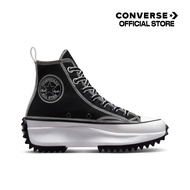 CONVERSE รองเท้าผ้าใบ RUN STAR HIKE OUTLINE SKETCH WOMEN BLACK (A03955C) A03955CF_U3BKXX