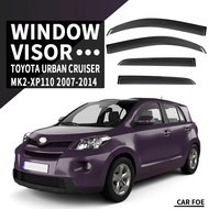 For Toyota Urban Cruiser MK2-XP110 2007-2014 Window Visor Vent Shades Ventvisor Wind Deflectors Vis