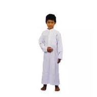 JUBAH PUTIH BUDAK LELAKI TAHFIZ WHITE BOYS HAJI UMRAH