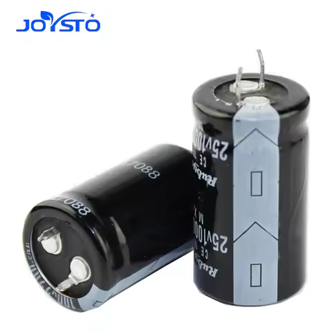 2PCS Electrolytic Capacitor 25V 35V 50V 63V 100V 200V 220V 250V 400V 450V 47UF 100UF 220UF 1000UF 68