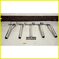 ☾ ♙ ☍ STAINLESS STOCK ELBOW WAVE125 /WAVE110/XRM125/DASH110/RS125/RUSI125