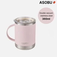 Canada Asobu Ceramic Stainless Steel Vacuum Insulation Ultimate Mug 360 ml Pink