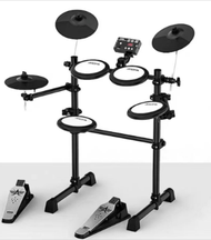 Aroma Tdx-15s กลองอิเล็กทรอนิกส์แบบพับได้แบบพกพาสไตล์แจ๊สเหมาะสําหรับผู้ใหญ่และเด็กเริ่มต้นแผ่นยางแบ