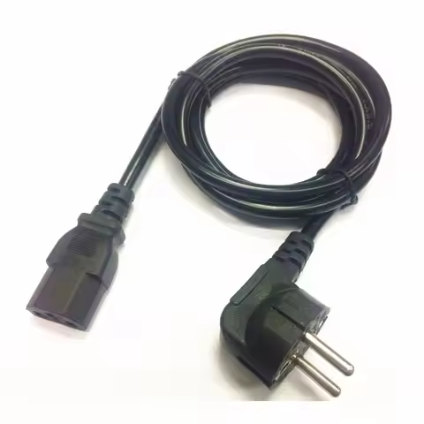 EU PLUG AC Power Adapter Cord Lead Cable For Sony Playstation 4 PS4 Pro Game Console