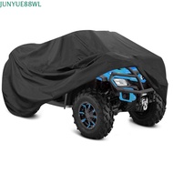 JUNYUE88WL ATV Cover, Heavy Duty Waterproof 4 Wheeler Quad Bike Storage Cover, Durable Windproof Bla